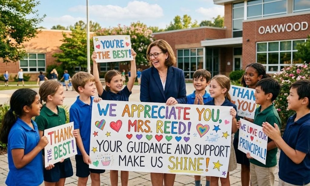 Appreciation Lines for a Principal from Students