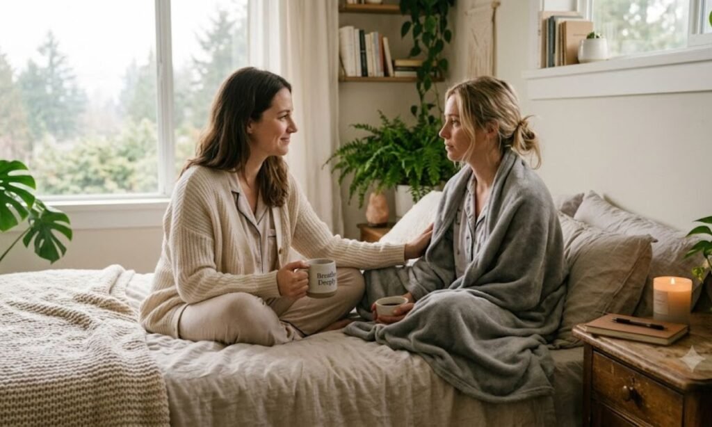 _Gentle Words to Soothe Her Stressful Mornings