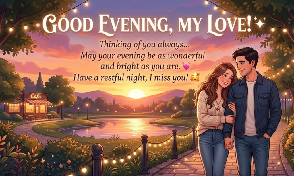 Good Evening Wishes for Boyfriend