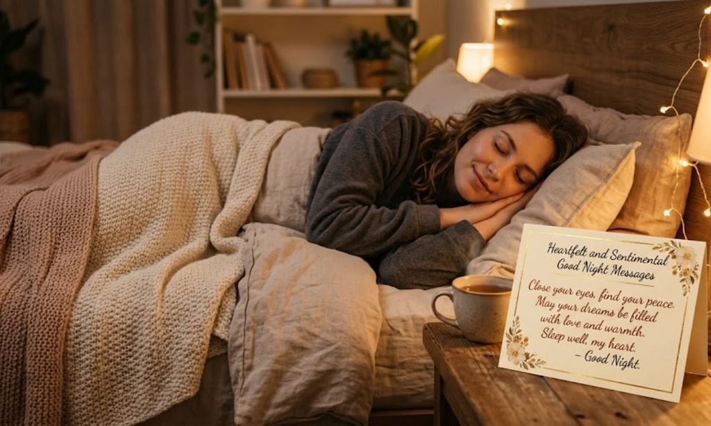Heartfelt and Sentimental Good Night Messages