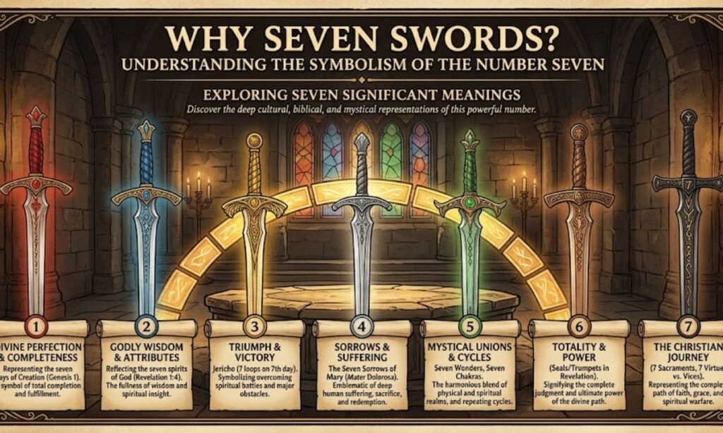 Why Seven Swords Understanding the Symbolism of the Number Seven