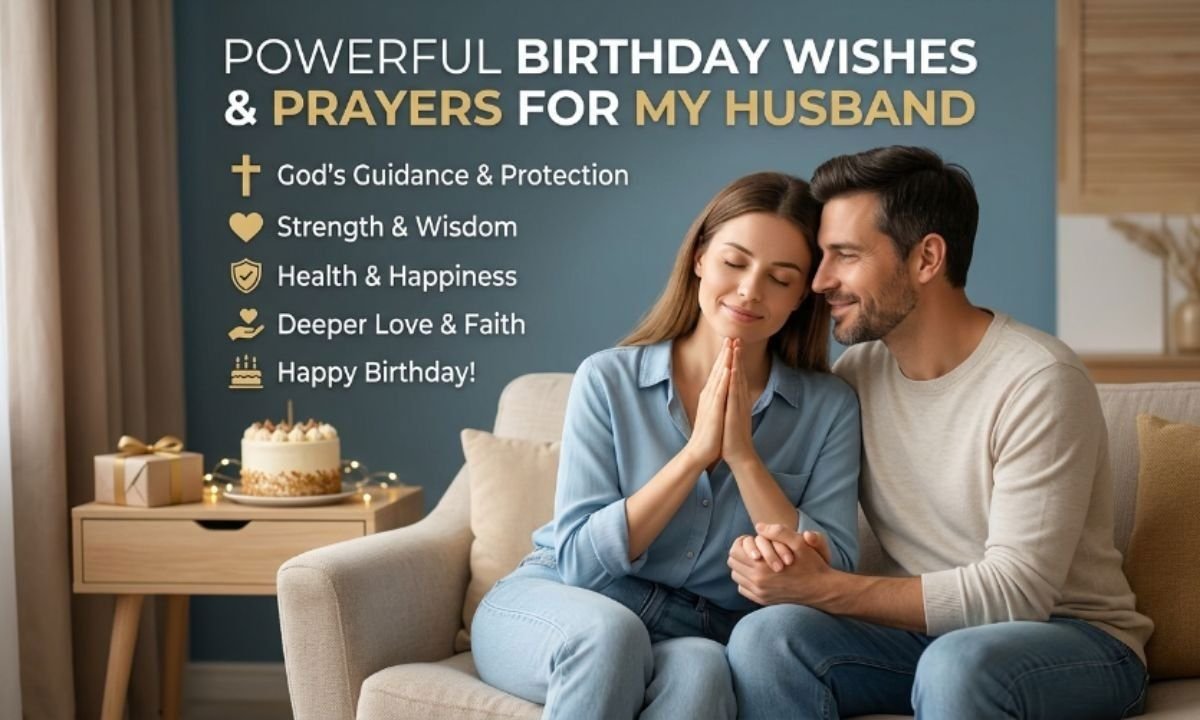 20 Powerful Birthday Wishes to My Husband and Prayers