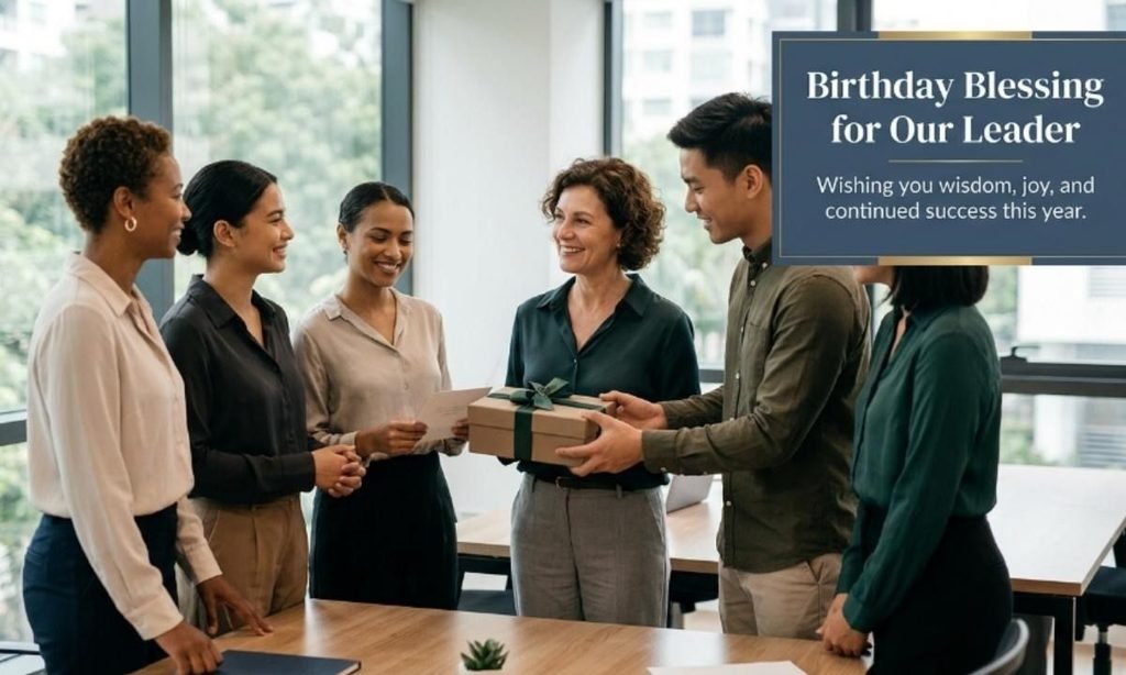 Birthday Prayer for My Boss
