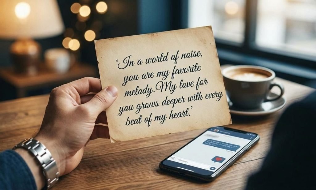 Deep and Meaningful Love Messages for Him