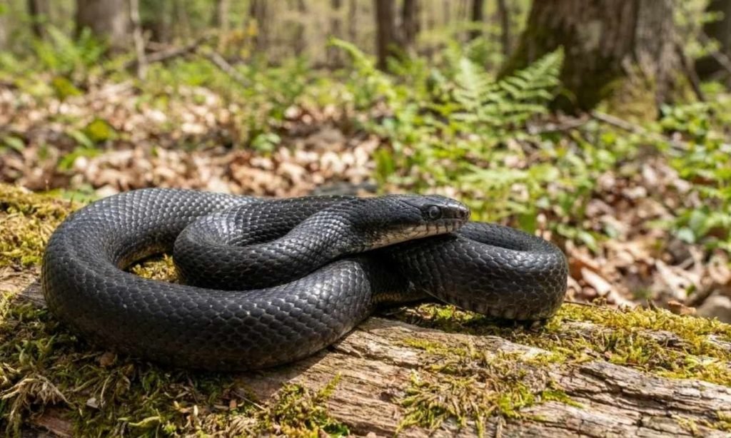 Seeing a Black Snake in Real Life Meaning