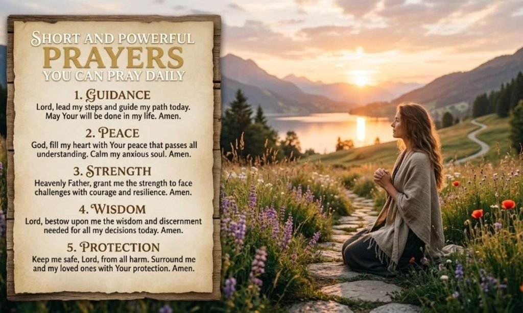 Short and Powerful Prayers You Can Pray Daily