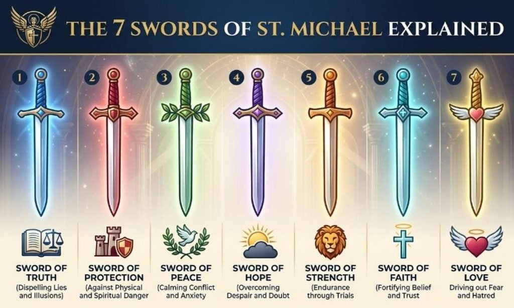 The 7 Swords of St. Michael Explained One by One