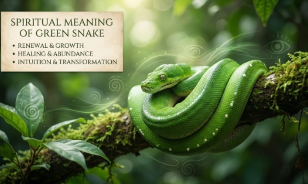 What Does Green Snake Mean Spiritually