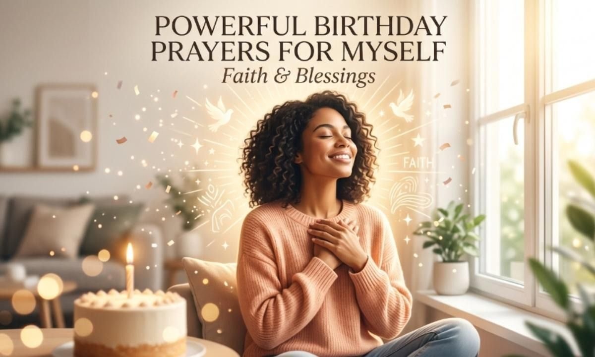 birthday prayer for myself