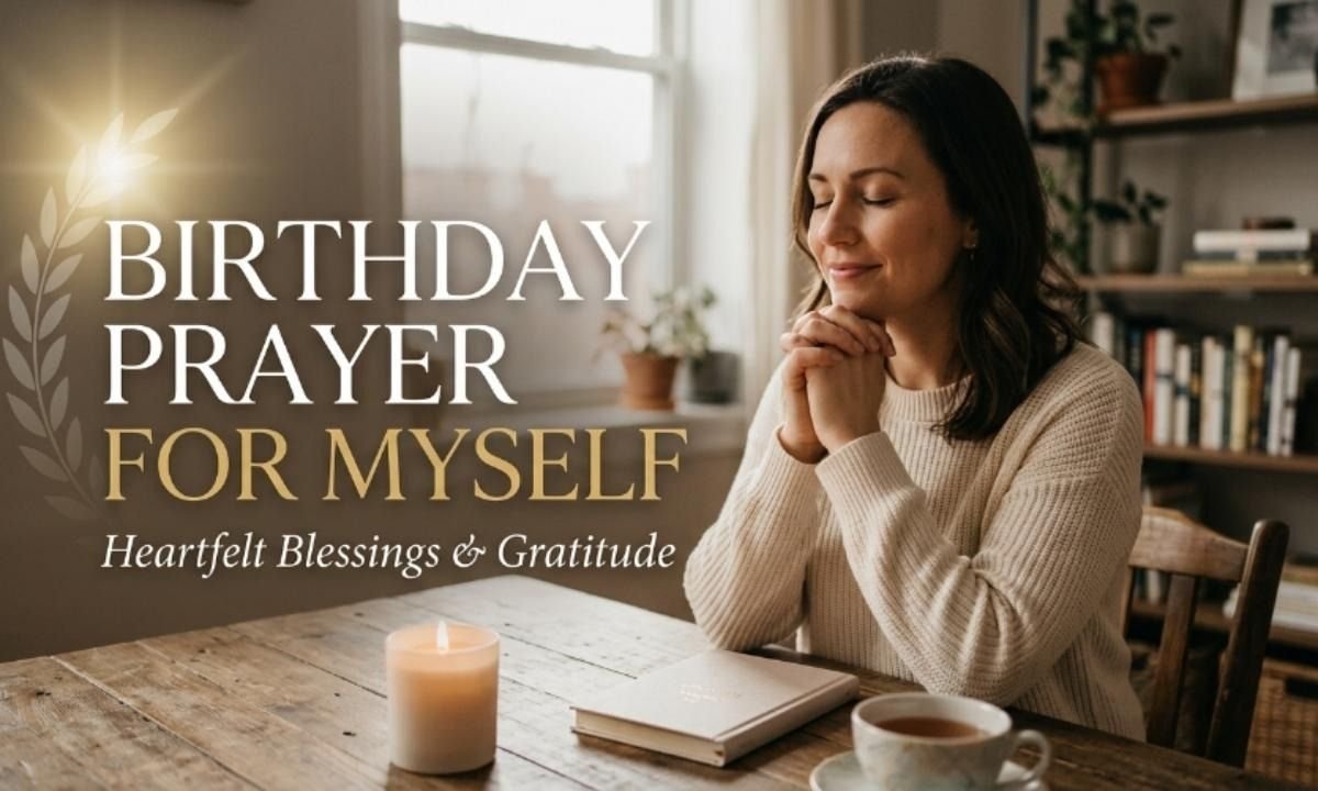 birthday prayer for myself