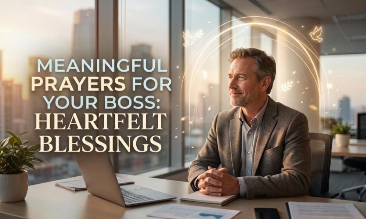 prayer for my boss