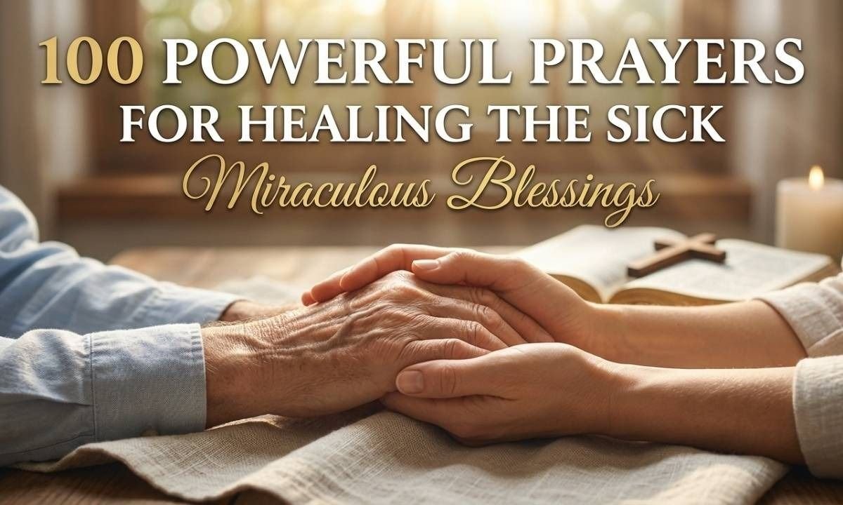 prayers for healing and recovery