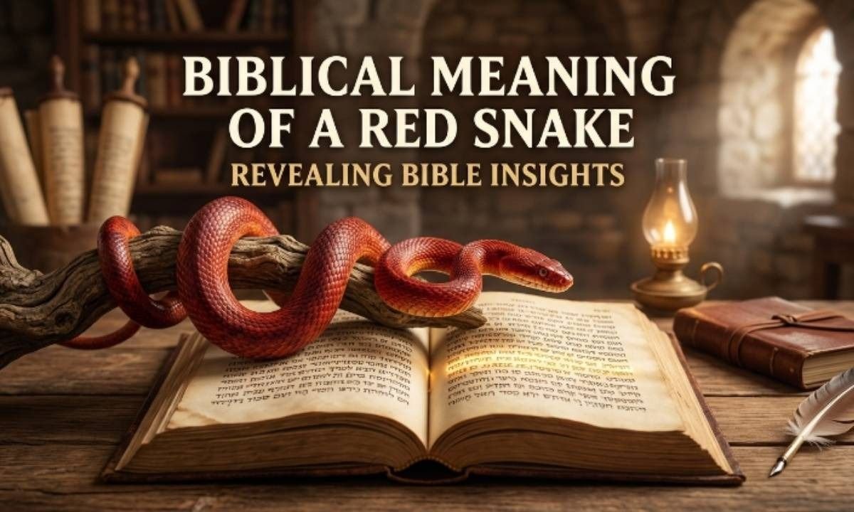 red snake biblical meaning